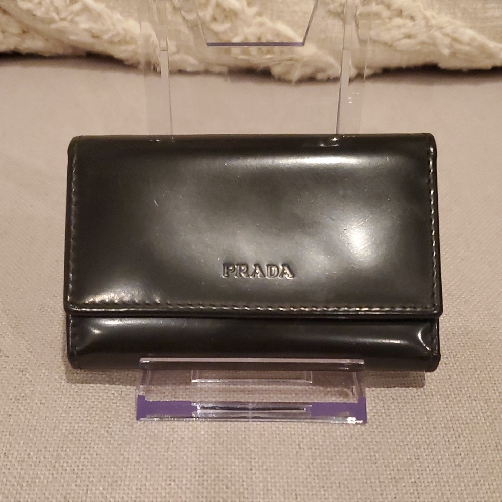 Prada Black Leather Wallet